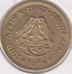 37-144 Южная Африка 1/2 цента 1962г. Латунь