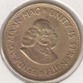 37-144 Южная Африка 1/2 цента 1962г. Латунь - 37-144 Южная Африка 1/2 цента 1962г. Латунь