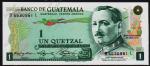 Гватемала 1 кетцаль 20,04.1977г. P.59с(2) - АUNC