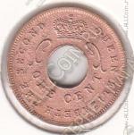 24-87 Восточная Африка 1 цент 1956г. КМ # 35 бронза 2,0гр. 20мм