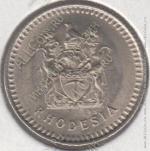 15-48 Родезия 5 центов 1977г. KM# 13 UNC медно-никелевая
