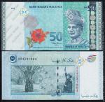Малайзия 50 ринггит 2007г. P.49 UNC /50 лет Независимости Малайзии/