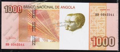 Ангола 1000 кванза 2012(13)г. P.NEW - UNC - Ангола 1000 кванза 2012(13)г. P.NEW - UNC