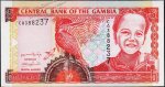 Банкнота Гамбия 5 даласи 2001 года. P.20а - UNC