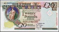 Банкнота Ирландия Северная 20 фунтов 1999 года. P.76с(1) - UNC