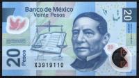 Мексика 20 песо 2012г. P.122g - UNC