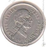 6-63 Южная Африка 10 центов 1976 г. Никель 4,0 гр. 20,7 мм.