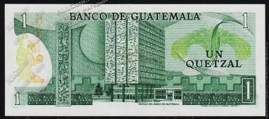 Гватемала 1 кетцаль 1980г. P.59с(3) - UNC - Гватемала 1 кетцаль 1980г. P.59с(3) - UNC