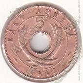 34-125 Восточная Африка 5 центов 1942г. КМ # 25.2 бронза 5,67гр.  - 34-125 Восточная Африка 5 центов 1942г. КМ # 25.2 бронза 5,67гр. 
