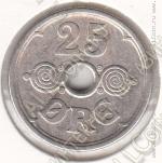 30-75 Дания 25 эре 1924г. КМ # 823.1 медно-никелевая 4,5гр.