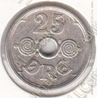 30-75 Дания 25 эре 1924г. КМ # 823.1 медно-никелевая 4,5гр.