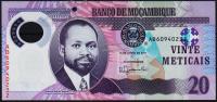 Банкнота Мозамбик 20 метикал 2017 года. Р.NEW - UNC