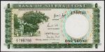 Сьерра-Леоне 1 леоне 1964г. P.1a -  UNC