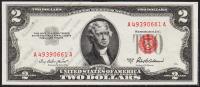 США 2 доллара 1953г. Р.380A.d - UNC 