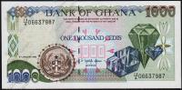 Гана 1000 седи 1995г. P.29в(2) - UNC