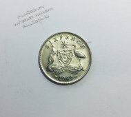 Монета Австралия 6 пенсов 1963 года. ОРИГИНАЛ. СЕРЕБРО. ШТЕМПЕЛЬНЫЙ БЛЕСК (2-37) - Монета Австралия 6 пенсов 1963 года. ОРИГИНАЛ. СЕРЕБРО. ШТЕМПЕЛЬНЫЙ БЛЕСК (2-37)