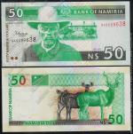 Намибия 50 долларов 2003г. P.8 UNC