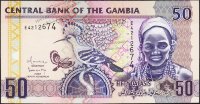Банкнота Гамбия 50 даласи 2006 года. P.28в - UNC 