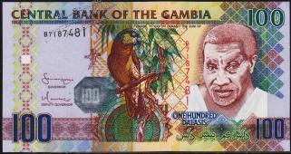 Гамбия 100 даласи 2006г.  P.29a - UNC  - Гамбия 100 даласи 2006г.  P.29a - UNC 