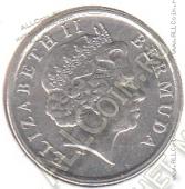 6-61 Бермуды 10 центов 2002 г. KM#109 Медь-Никель 2,5 гр. 17,8 мм. - 6-61 Бермуды 10 центов 2002 г. KM#109 Медь-Никель 2,5 гр. 17,8 мм.
