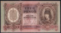 Венгрия 1000 пенгё 1943г. P.116 UNC