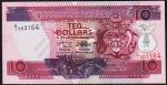 Соломоновы острова 10 долларов 1996г. P.20 UNC
