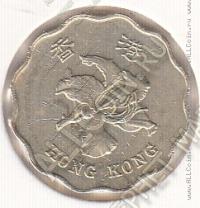 25-147 Гонконг 20 центов 1994г. КМ # 67 никель-латунь 2,6гр. 19мм