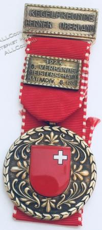 #106 Швейцария спорт Медаль Знаки