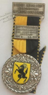 #130 Швейцария спорт Медаль Знаки
