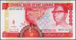 Банкнота Гамбия 5 даласи 1991-95 года. P.12в - UNC