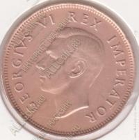 4-37 Южная Африка 1/2 пенни 1940г. KM# 24 бронза