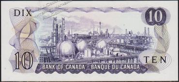 Канада 10 долларав 1971г. P.88с(2) - UNC - Канада 10 долларав 1971г. P.88с(2) - UNC