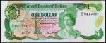 Белиз 1 доллар 1986г. Р.46в - UNC