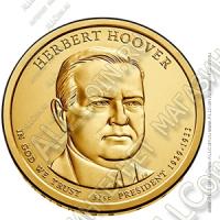 арт394 США 1$ 2014D 31й президент Herbert Hoover