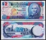 Барбадос 2 доллара 2007г. P.66а - UNC