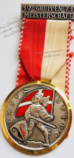#026 Швейцария спорт Медаль Знаки