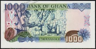 Гана 1.000 седи 1998г. P.32с - UNC - Гана 1.000 седи 1998г. P.32с - UNC