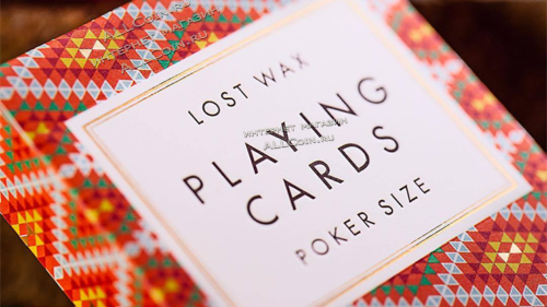 Игральные Карты LOST WAX  - USPCC Limited Edition. Размер  - 88 х 63 мм. Сандарт Покер.
