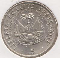 20-73 Гаити 5 сентим 1975г. UNC