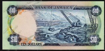 Ямайка 10 долларов 1960(76г.) P.? - UNC (Красная Серия) - Ямайка 10 долларов 1960(76г.) P.? - UNC (Красная Серия)