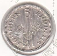 33-118 Южная Родезия 3 пенса 1951г. КМ # 20 медно-никелевая 1,41гр.16мм 