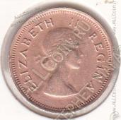 31-58 Южная Африка 1/4 пенни 1954г КМ # 44 бронза 2,8гр. - 31-58 Южная Африка 1/4 пенни 1954г КМ # 44 бронза 2,8гр.