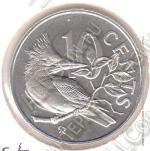 5-166	Британские Виргинские Острова 10 центов 1977г. КМ #3 PROOF медно-никелевая 5,5 гр.
