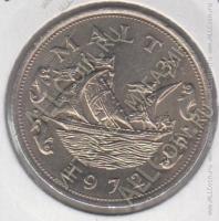 арт480 Мальта 10 центов 1972г. КМ#11 UNC 