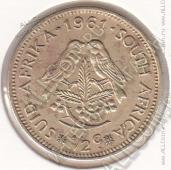34-54 Южная Африка 1/2 цента 1961г КМ # 56 латунь 5,6гр. - 34-54 Южная Африка 1/2 цента 1961г КМ # 56 латунь 5,6гр.
