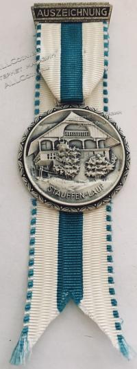  #280 Швейцария спорт Медаль Знаки. Почетный нагрудный знак Staffen-Lauf.