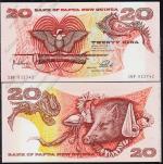 Папуа Новая Гвинея 20 кина 1988-2002г. P.10c - UNC