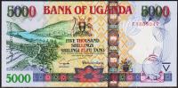 Уганда 5000 шиллингов 2005г. P.44в - UNC