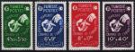 Тунис Французский 4 марки п/с 1947г. YVERT №320-323* MLH OG (10-54)