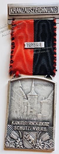 #029 Швейцария спорт Медаль Знаки